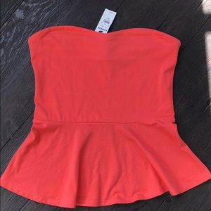 NEVER WORN peplum top